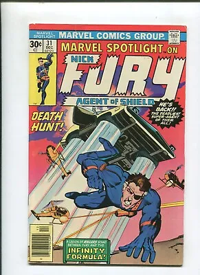 Buy Marvel Spotlight #31 (7.0) Nick Fury Death Hunt 1976 • 7.82£