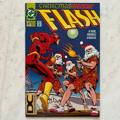 Buy THE FLASH #87 NM DCU DC Universe Logo VARIANT 1994 RARE HTF DC Comics • 16.06£
