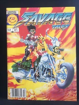 Buy Savage Tales #1 Marvel Comics (Oct, 1985) 7.5 VF- 1st Skywarriors 1st 'Nam • 23.83£