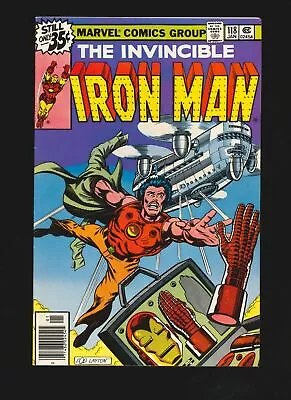 Buy Iron Man #118, VF+ 8.5, 1st Appearance Jim Rhodes (War Machine) • 47.45£