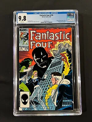 Buy Fantastic Four #278 CGC 9.8 (1985) - Kristoff Vernard Becomes Doctor Doom • 79.44£