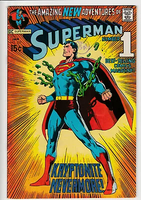 Buy Superman #233 - 1971 - Vintage Bronze Age 15¢ - DC Comics - Batman - Neal Adams • 9.50£