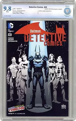 Buy Detective Comics #45NYCC CBCS 9.8 2015 7011697-AA-009 • 91.94£