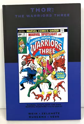 Buy Thor: The Warriors Three Marvel Premiere Classic Vol 49 Hardcover 2010 • 16£