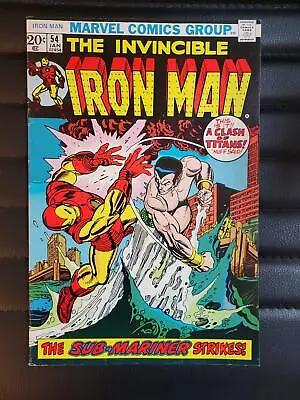 Buy Iron Man #54 VF | 8.0 - 1st Moondragon, Heather Douglas, Madame MacEvil! • 247.86£