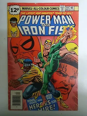 Buy Marvel Comics Power Man And Iron Fist #54 December 1978  HEROES FOR HIRE!” • 4£