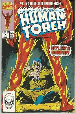 Buy Human Torch #3 : June 1990 : DC Comics • 6.95£