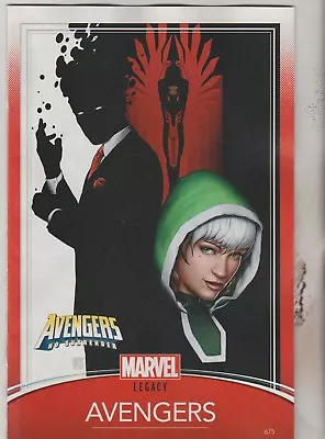 Buy Marvel Comics Avengers #675 March 2018 Trading Card Variant 1st Print Nm • 5.25£