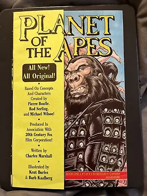 Buy Planet Of The Apes Comic #1. Adventure Comics 1990 • 0.99£