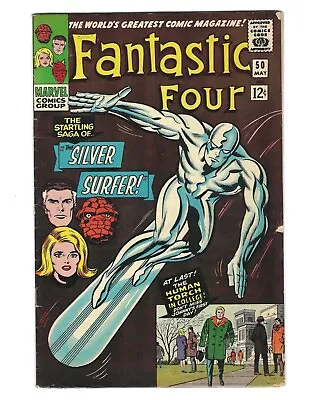 Buy Fantastic Four #50 1966 Flat, Tight Glossy FN/FN- Or Better!  Combine Shipping • 321.39£