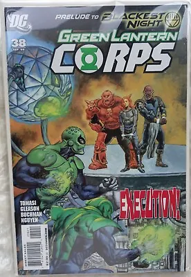 Buy Green Lantern Corps #38 Dc Comics Variant Prelude To Blackest Night • 3.99£