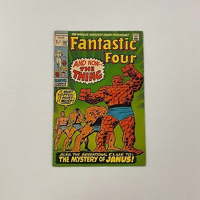 Buy Fantastic Four #107 1971 VF- Pence Copy • 66£