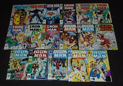 Buy Iron Man 195,196,199,200,202,204,210,211,214-218,221-224 Marvel Comics Job Lot • 29.99£