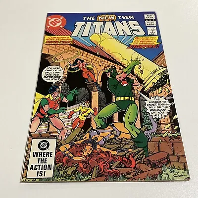 Buy New Teen Titans #18 1982 Return Of The Original Starfire VF - Box 14 • 2.37£