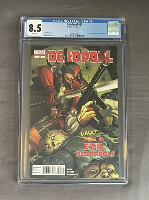 Buy Deadpool #45 - CGC 8.5 - 1st App Evil Deadpool • 29.17£