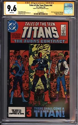 Buy * Tales Of The Teen TITANS #44 CGC 9.6 SS Wolfman 1st NIGHTWING! (2716940007) * • 278.79£