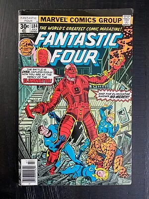 Buy Fantastic Four #184 VG Bronze Age Comic Featuring The Eliminator! • 2.40£
