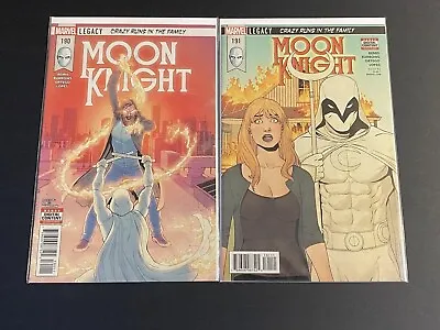 Buy Moon Knight #190 & 191 (Marvel 2018) 1st App Diatrice | 1st Cover Sun King • 15.86£