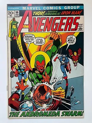 Buy Marvel THE AVENGERS #96 VF 8.0 Neal Adams 1972 Kree-Skrull War • 39.71£