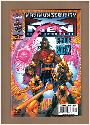 Buy X-Men Unlimited #29 Marvel Comics 2000 BISHOP MS. MARVEL ROGUE NM 9.4 • 2.13£
