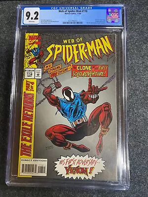 Buy Web Of Spider-Man #118 CGC 9.2 First Clone Story • 87.94£