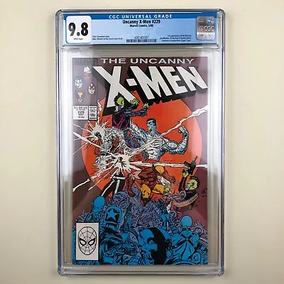 Buy Uncanny X-Men #229 (1988) CGC 9.8, 1st Reavers, Gateway, Tyger Tiger • 138.36£