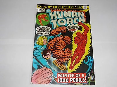 Buy Marvel Human Torch 8 Nov 1975 VG+/Fine- UK Price Variant Hot Book Lee/Kirby  • 5.99£