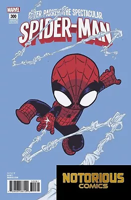 Buy Peter Parker Spectacular Spider-Man #300 Skottie Young Variant Marvel 1st Print • 20.10£