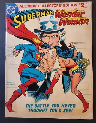 Buy Dc Collectors Edition #c-54 Superman Vs Wonder Woman  1978 Treasury Sized Vg- • 9.64£