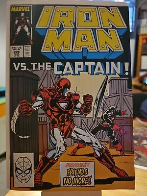 Buy Iron Man #228 (1988) Marvel Comics - Vs. The Captain Steve Rogers…Classic Cover! • 15£