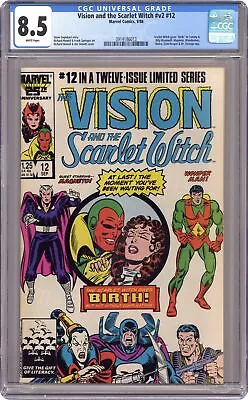 Buy Vision And The Scarlet Witch #12 CGC 8.5 1986 3914186013 • 62.46£