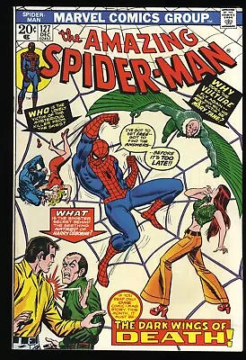 Buy Amazing Spider-Man #127 VF+ 8.5 Vulture! Human Torch! John Romita! Marvel 1973 • 30.04£