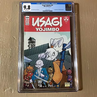 Buy Usagi Yojimbo #20 CGC 9.8 IDW Comics 2021 1st  Appearance Of Yukichi Tamamoto • 79.66£