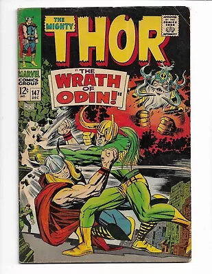 Buy Thor 147 - Vg+ 4.5 - Sif - Odin - Balder - Loki - Princess Python (1967) • 35.55£