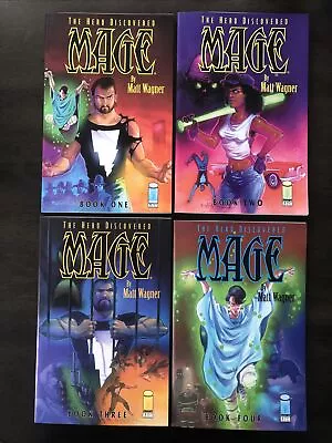 Buy Image: Mage The Hero Discovered Books #1 - #6 Plus Book #8 1999 Paperback • 20£