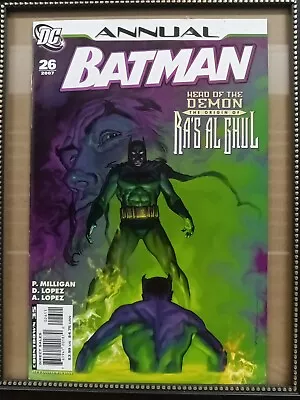 Buy Batman Annual #26 2007 Dc Comics Head Of The Demon  P02 • 1£