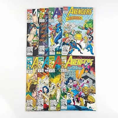 Buy The Avengers #350 351 353 354 355 356 357 358 Lot (1992 Marvel Comics) • 19.79£