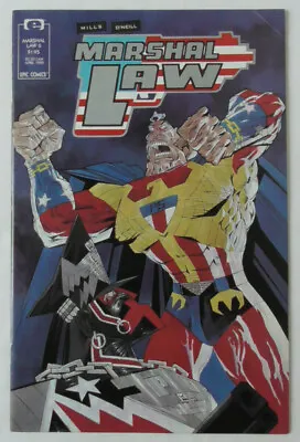 Buy Epic Comics - MARSHALL LAW  #6 - Mills / O'neill  ( Marvel - April 1989 ) • 3.99£