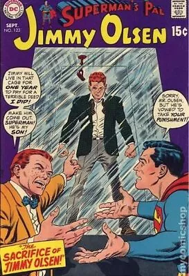 Buy Superman's Pal Jimmy Olsen #123 VG 1969 Stock Image Low Grade • 2.88£
