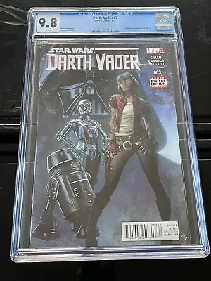 Buy STAR WARS DARTH VADER #3 DOCTOR APHRA 1st APPEARANCE 1st PRINT CGC 9.8 2015 • 210£