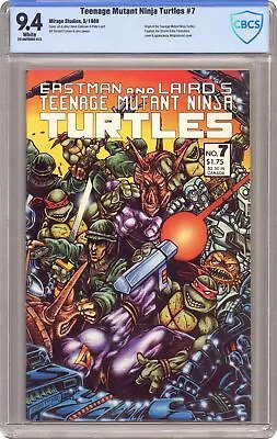 Buy Teenage Mutant Ninja Turtles #7 CBCS 9.4 1986 23-06FB980-015 • 83.01£