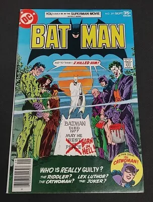 Buy Batman #291 DC Comics Bronze Age VF • 26.91£