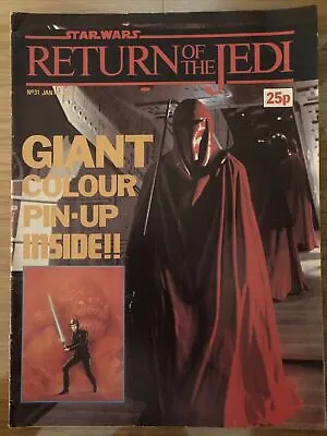 Buy Return Of The Jedi (Star Wars) #31 - Jan 16 1984 - Bagged - See Photos-No Poster • 3.97£