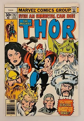 Buy THE MIGHTY THOR 262 (NM-) EVEN An IMMORTAL Can DIE! ~ Marvel Comics • 11.06£