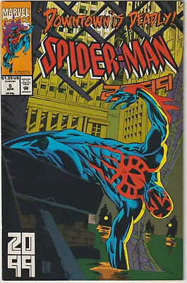 Buy ✪ SPIDER-MAN 2099 #6 Downtown Is Deadly!, Marvel Comics 1993 US COMICHEFT Z1- • 12.87£