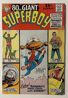 Buy 80 Page Giant #10. May 1965. Dc. Vg. Superboy! Annual! Bag & Boarded. Free P&p! • 20£