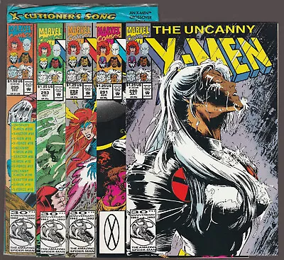 Buy Uncanny X-MEN #290-295 (1992) #295- Polybagged W/Card / 5 Book Lot (9.0-9.4) • 7.90£