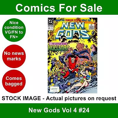 Buy DC New Gods Vol 4 #24 Comic - VG/FN+ 01 March 1991 • 3.99£