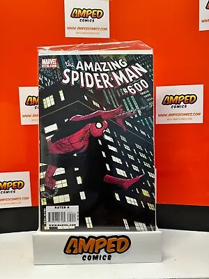 Buy Amazing Spider-Man #600 John Romita Jr Wraparound Variant Marvel Comic (2009) • 20.81£
