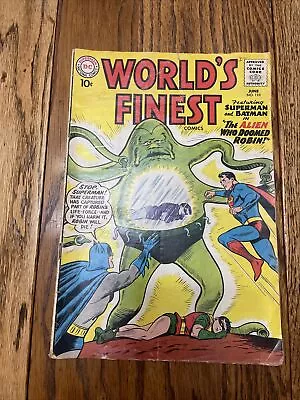 Buy Worlds Finest Comics #110 “the Alien Who Doomed Robin  1960 • 28.52£
